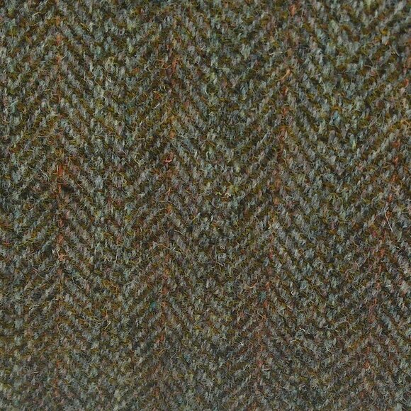 CHARLES BARKER Harris Tweed Wool Sport Coat Jacket 44 L Green Made In England - Picture 2 of 13